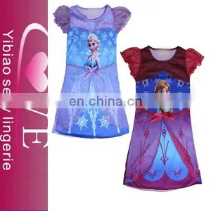 In Stock/OEM Girls Skirt Elsa Anna Dress thumbnail-1