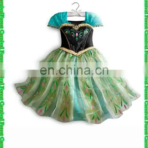 2016 Frozen Elsa Girl Party Dress , Frozen Elsa ANNA Dress 1904 thumbnail-6