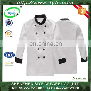 Hot Classic Design Chef Workwear Uniform / Workwear Uniforms Industrial Uniform of 100% Cotton/TC/CVC thumbnail-1
