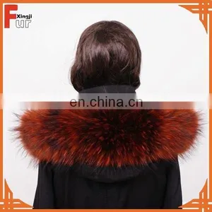 Chinese Raccoon Fur Trim for Hood thumbnail-1