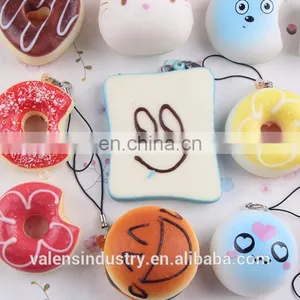 Wholesale Custom Anti Stress Soft PU Squishy Kawaii Slow Rising Cute Buns Toys Factory thumbnail-1