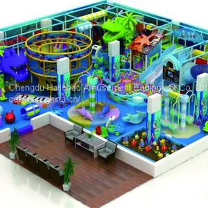 HLB-I17009 Children Commercial Amusement Park China Playground Equipment thumbnail-1