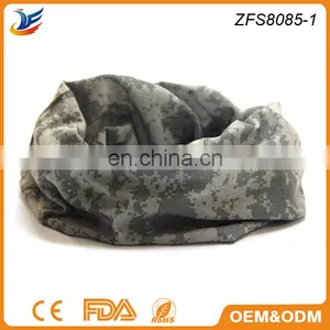 Custom Logo Printed Tube Turban Army Camouflage Scarf Soldiers' Scarf thumbnail-2