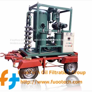 Series ZYD-M Mobile Trailer Mounted Vacuum Insulating Oil Treatment Plant thumbnail-1