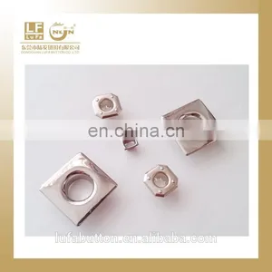 Brass Square Shaped Grommet for Leather Belt thumbnail-1