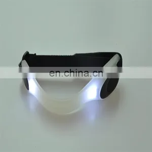 Wholesale Battery Replaceable PVC Reflective Safety Night Running Light Led Armband thumbnail-1