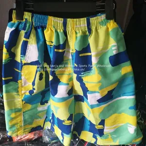 Printed Summer Shorts, Wide Sweatpants, Men's Breathable Beach Pants. thumbnail-1