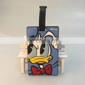 Custom Waterproof 3D Soft PVC Travel Luggage Tag With Plastic Buckle thumbnail-1