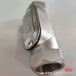 Driflex Stainless Steel 25mm Tube Connectors thumbnail-2