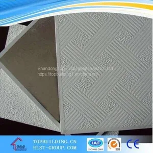 PVC Laminated Gypsum Ceiling Tile/PVC Gypsum Ce thumbnail-1