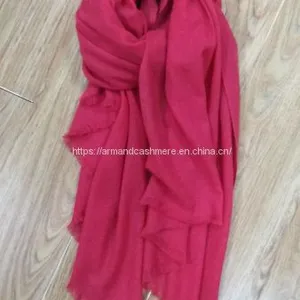 Light Washed Woven Cashmere Scarves (S21CP0578) thumbnail-1