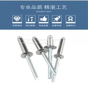 M2.4/M3.2-M6 Blind Rivets Nail Pop Rivet Remachadora Remaches Nieten Rebite Rebites For Furniture Car Aircraft 304 Stainless Steel DIN7337 thumbnail-2