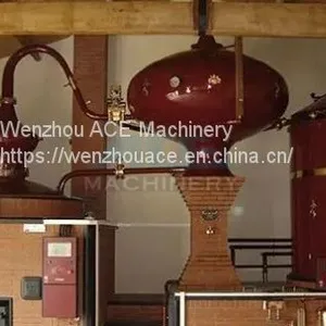 Ace Industial Traditional Cognac Pot Still for Brandy Red Copper Charente Distiller thumbnail-4