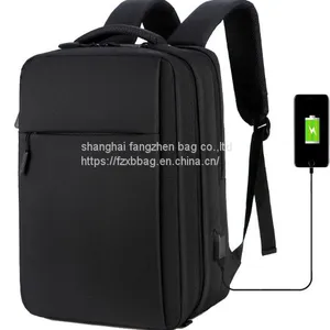 Business Laptop Backpack With Usb Chargingtravel Backpack With Laptop Compartmentcomputer Bag for Men and Women thumbnail-2