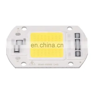 White 220V 50 Watt COB LED Chip With Lens Reflector for Garden Park Square Lighting Diy Grow Led Chips thumbnail-6