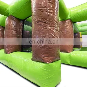 Inflatable Jungle Maze Tunnel Obstacle Laser Tag Playground For Sale thumbnail-4