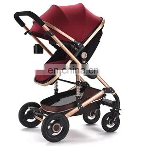 2019 Factory Wholesale Baby Pram Top Sale Pushchair Cheap Price Baby Stroller 3in1 With EN thumbnail-2