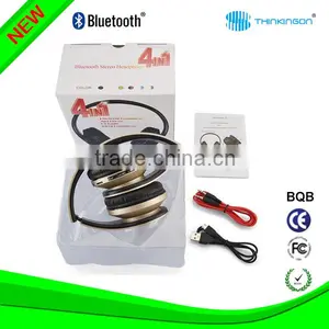 Wireless Bluetooth Headset With FM ,MP3,Bluetooth,Wired 4 In1 Functions thumbnail-6