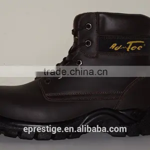 2015 PU Injected Leather Safety Boots thumbnail-1