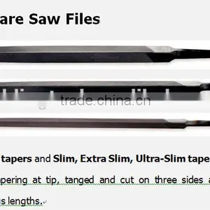 Three Square Saw Files of the Taper Triangular Saw Files thumbnail-3