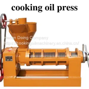 High Efficiency Oil Pressers Farm Machine Nut Seed Tea Seeds Oil Expeller thumbnail-1