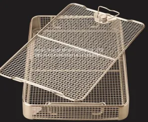 Perforated Stainless Steel Trays Instrument Baskets Side Perforated thumbnail-2