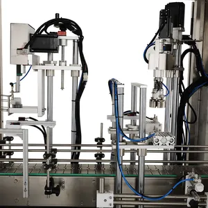 Hot Sale Plastic Lids Caping Tightening Machine Lubricant Oil/cooking Oil/ Urea Automatic Capping Machine With Lid Loader thumbnail-4