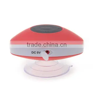 Waterproof Suction Cup Bathrooms Wireless Bluetooth Speaker thumbnail-6