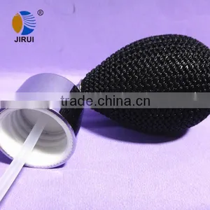 18mm Black Atomizer With Silver Cap thumbnail-1