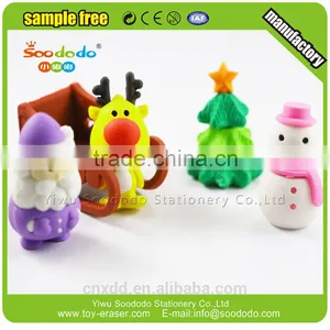 Novelty Christmas Erasesrs Gift Set For Kids thumbnail-1