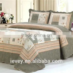 King Size Cotton Cheap Top Quality Plain Style Reactive Printed Wholesale Comforter Sets Bedding thumbnail-4