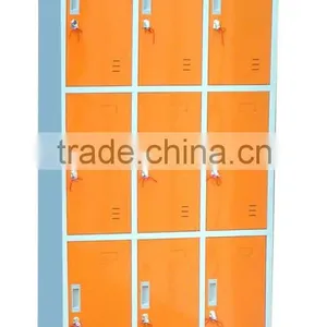 Color 6 Door Steel Cabinet 6 Tie Storage Locker School Customized Locker thumbnail-2