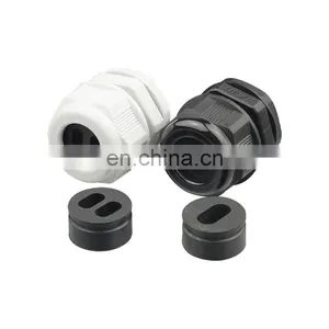 CE RoHS REAH IP68 M12 M16 M25 M32 M42 M50 M63 Waterproof Ip68 Cable Gland Composite Multiple Cable thumbnail-4