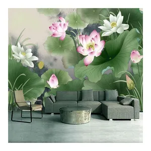 Hot Sale Designs Custom Size Nature 3D 5D Wall Murals For Home Decoration Mural Wall Paper Drop Ship thumbnail-2