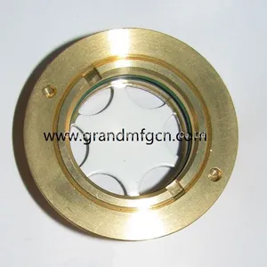 Gasketed Compressor Oil Sight Glass With Borosilicate Glass and Stainless Steel Reflector thumbnail-4