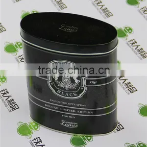 Oval Embossing Coffee Tin Box thumbnail-1