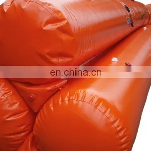 Removable Quick Dam Red Anti-flood Water Filled Plastic Inflatable Flood Barrier thumbnail-2