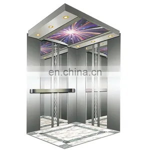 Professional Low Noise Small Outdoor Overload Human Mall Lift Elevator thumbnail-2