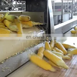 Industrial Sweet Corn Processing Line Include Threshing Blanching Washing Dewatering Air Drying Machine thumbnail-4