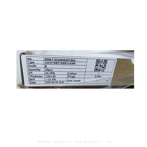 XXR High-Efficiency Solar Cell Ultra-high Conversion Efficiency G12-18BB Series Heterojunction (HJT) Solar Cell thumbnail-5