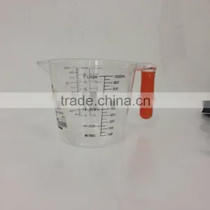 1000ml Kitchen Plastic Measuring Cup With Handle thumbnail-1