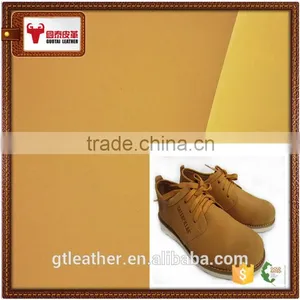 Cow Nubuck Split Leather for Hiking Shoes thumbnail-1