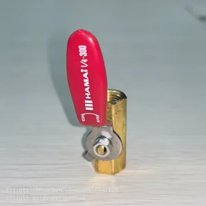 Hamai BBS-01 Series Brass Small Shut Ball Valve Manual Control for LPG Gas Lever Handle Threaded for Air Oil Flow-Plumbing thumbnail-3