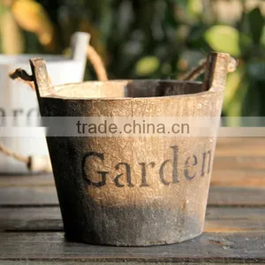 Cheap Eco-friendly Wood Flower Box Flower Pot for Sale thumbnail-2