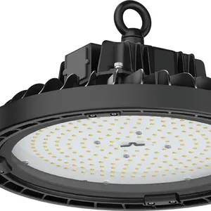 Light-controlled Sensing LED Mining Lamp UFO for Warehouse, Factory Building, Workshop Industrial Lighting, 150W, 100W Factory Lamp thumbnail-4