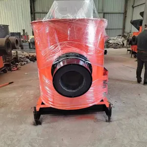 Air-cooled Biomass Pellet Burner for Temperature Reduction, Connected to Drying Hot Air Furnace, With a Full Range of Specifications thumbnail-2