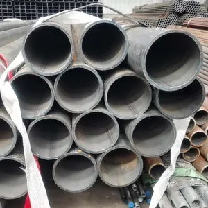 Mild Steel Tube Round Steel Pipe EN10219 S355J0H ERW Steel Pipe Hollow Sections Material for Bridge thumbnail-4