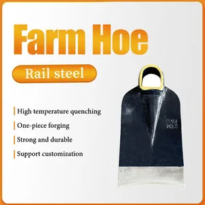 Heavy Duty Rail Steel Hoe, Durable and Ergonomic Tool for Garden Weeding and Farming thumbnail-2