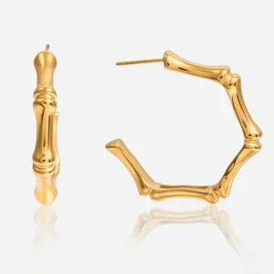 Waterproof Fashion Jewelry Earrings for Women - Stainless Steel Top Ranking Design thumbnail-3