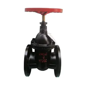 Manufacturer Direct Sales Cast Iron Flange Gate Valve Manual Wedge Valve thumbnail-1